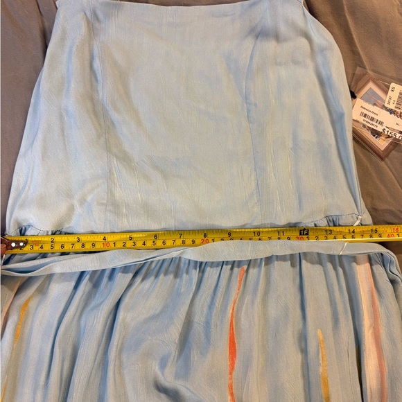 Simply Art by Dolcezza Light Blue Sailboat Print Sleeveless Casual Maxi Dress - Picture 7 of 11